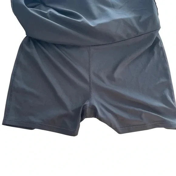 Maggie Lane Activewear Golf Skirt Skort • Black with white trim • Size 12 - Picture 4 of 5